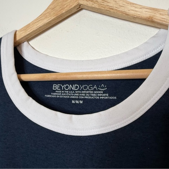 Revolve FRWD Beyond Yoga Spacedye Outline Dress in Nocturnal Navy & Cloud White - Picture 11 of 12